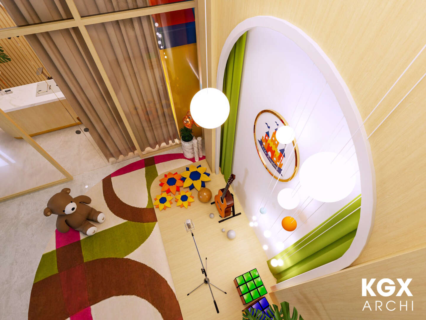 Cải tạo nhà trẻ KID'S KINGDOM