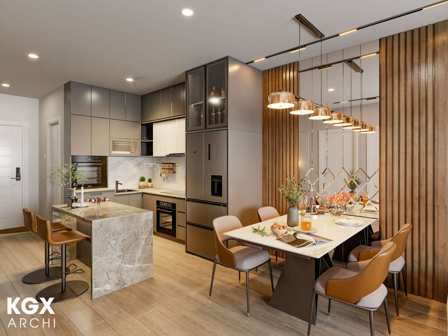 Nội thất Căn hộ dự án DIYAS SKY Block 1