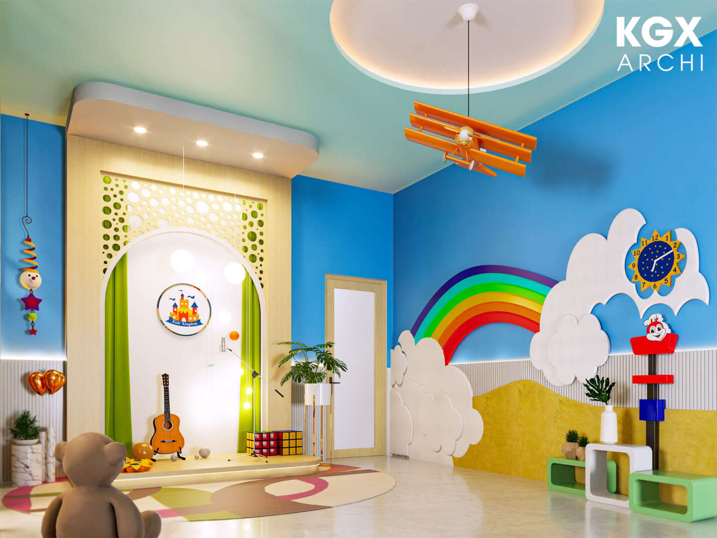 Cải tạo nhà trẻ KID'S KINGDOM