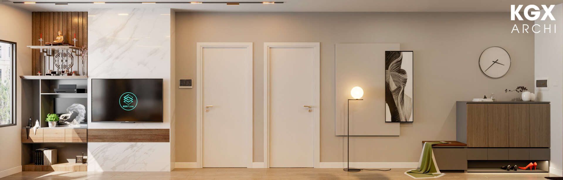 Nội thất Căn hộ dự án DIYAS SKY Block 1