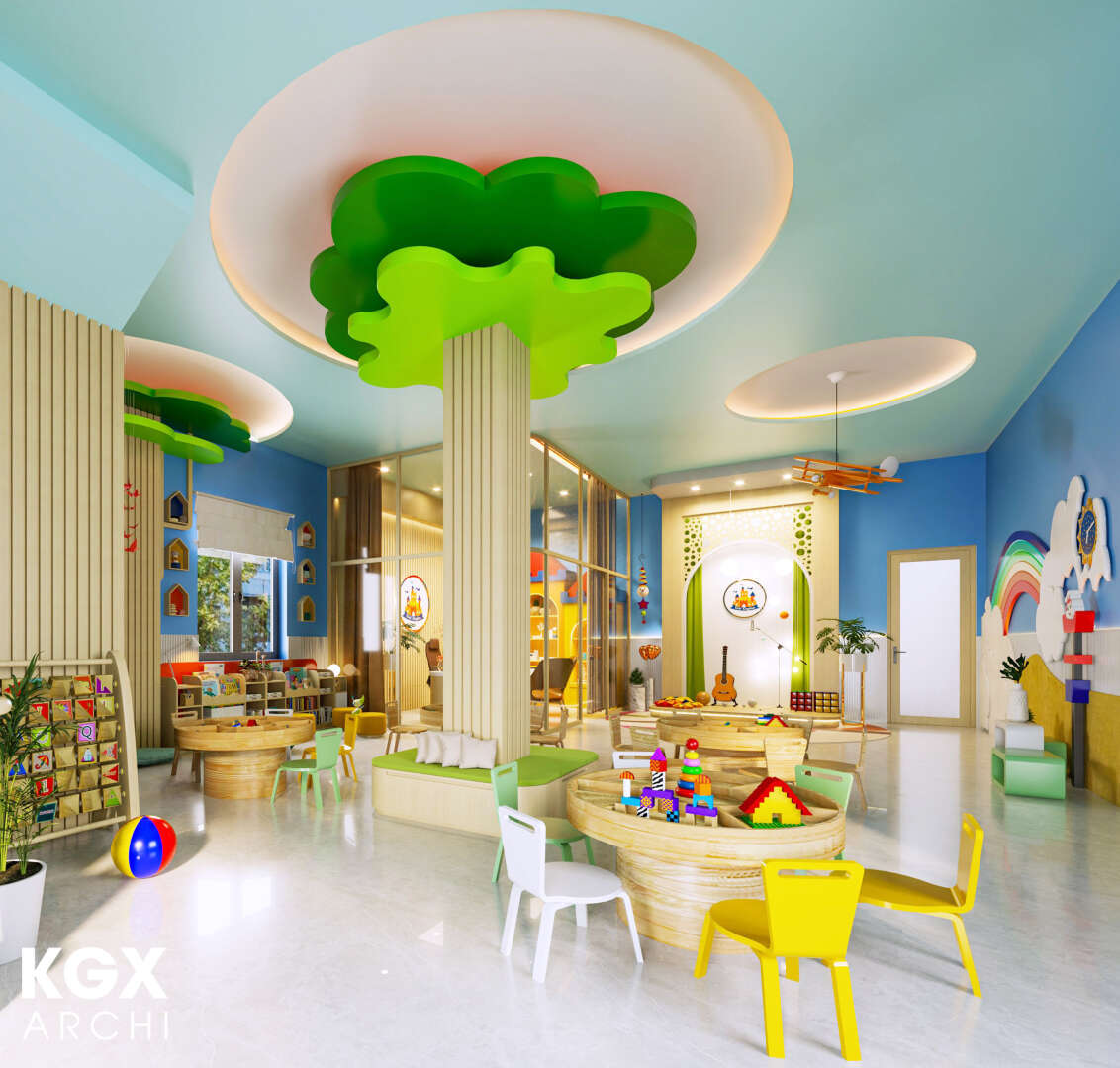Cải tạo nhà trẻ KID'S KINGDOM
