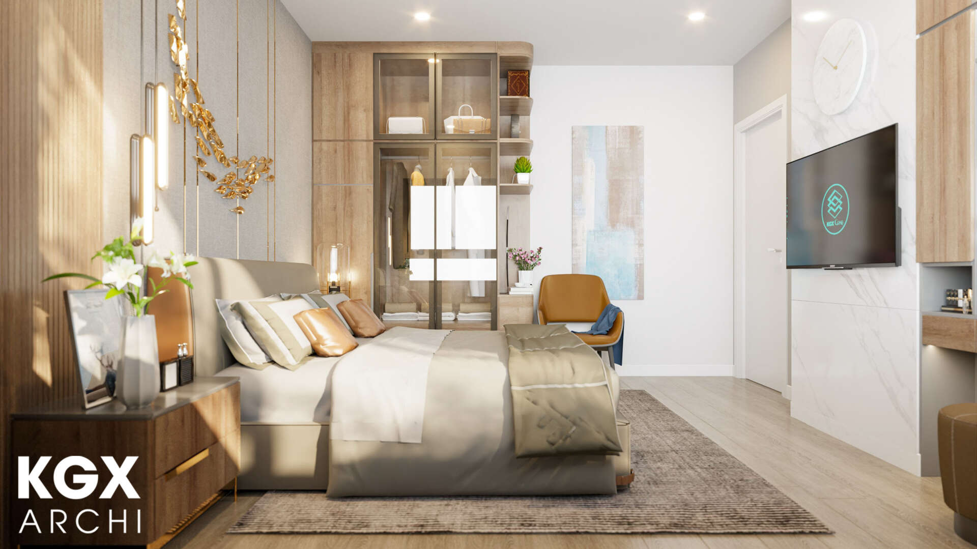 Nội thất Căn hộ dự án DIYAS SKY Block 1