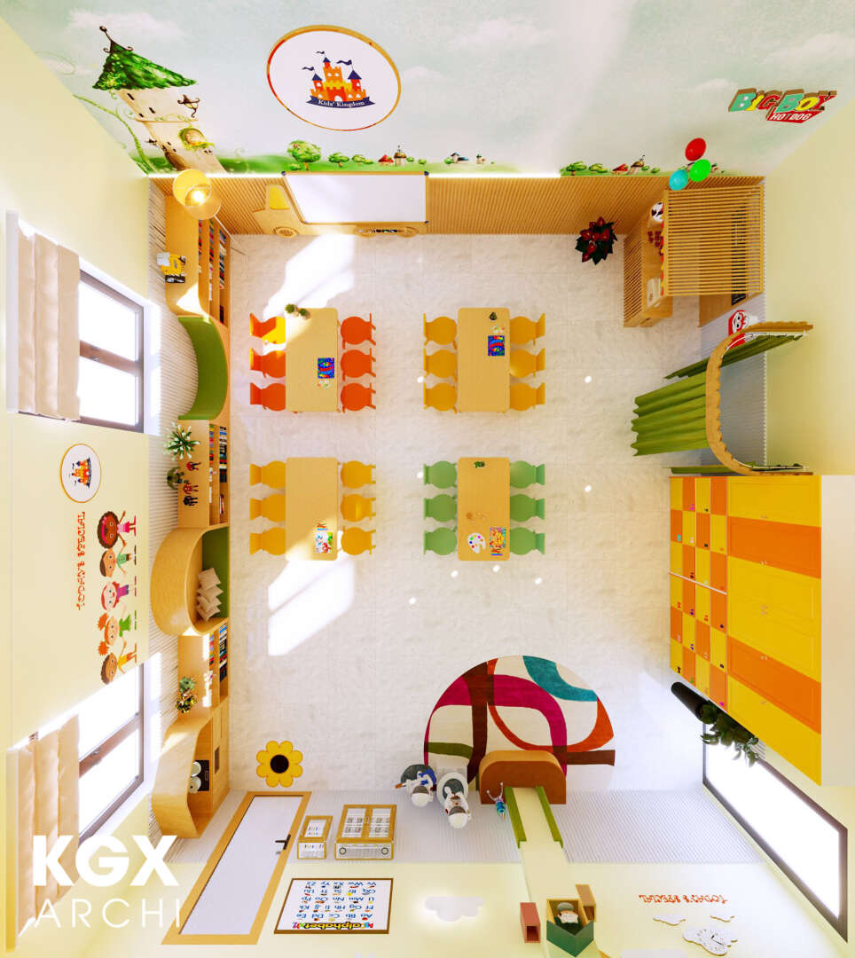 Cải tạo nhà trẻ KID'S KINGDOM