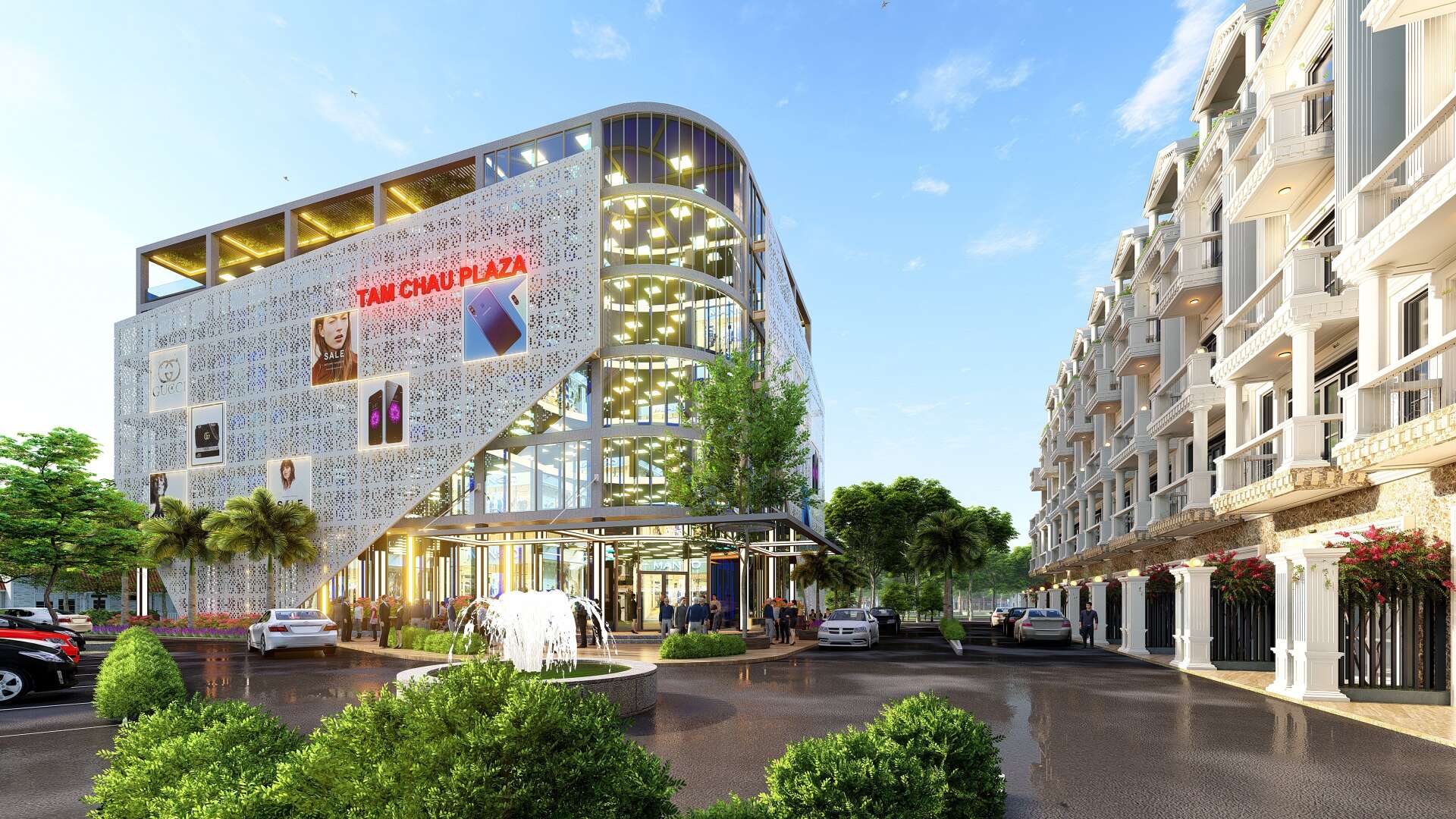 Khu thương mại Tam Châu