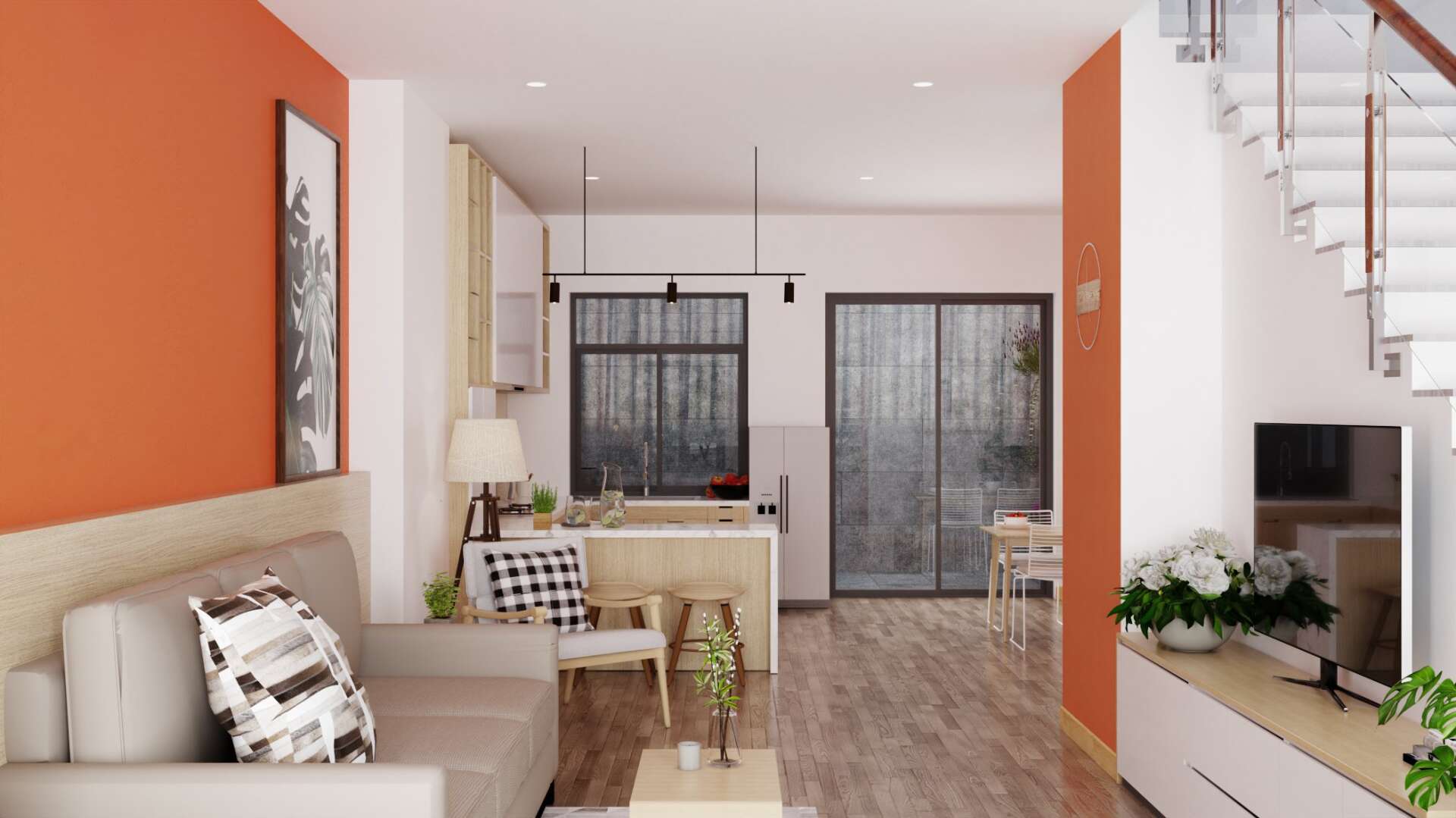 Nội thất nhà chị The