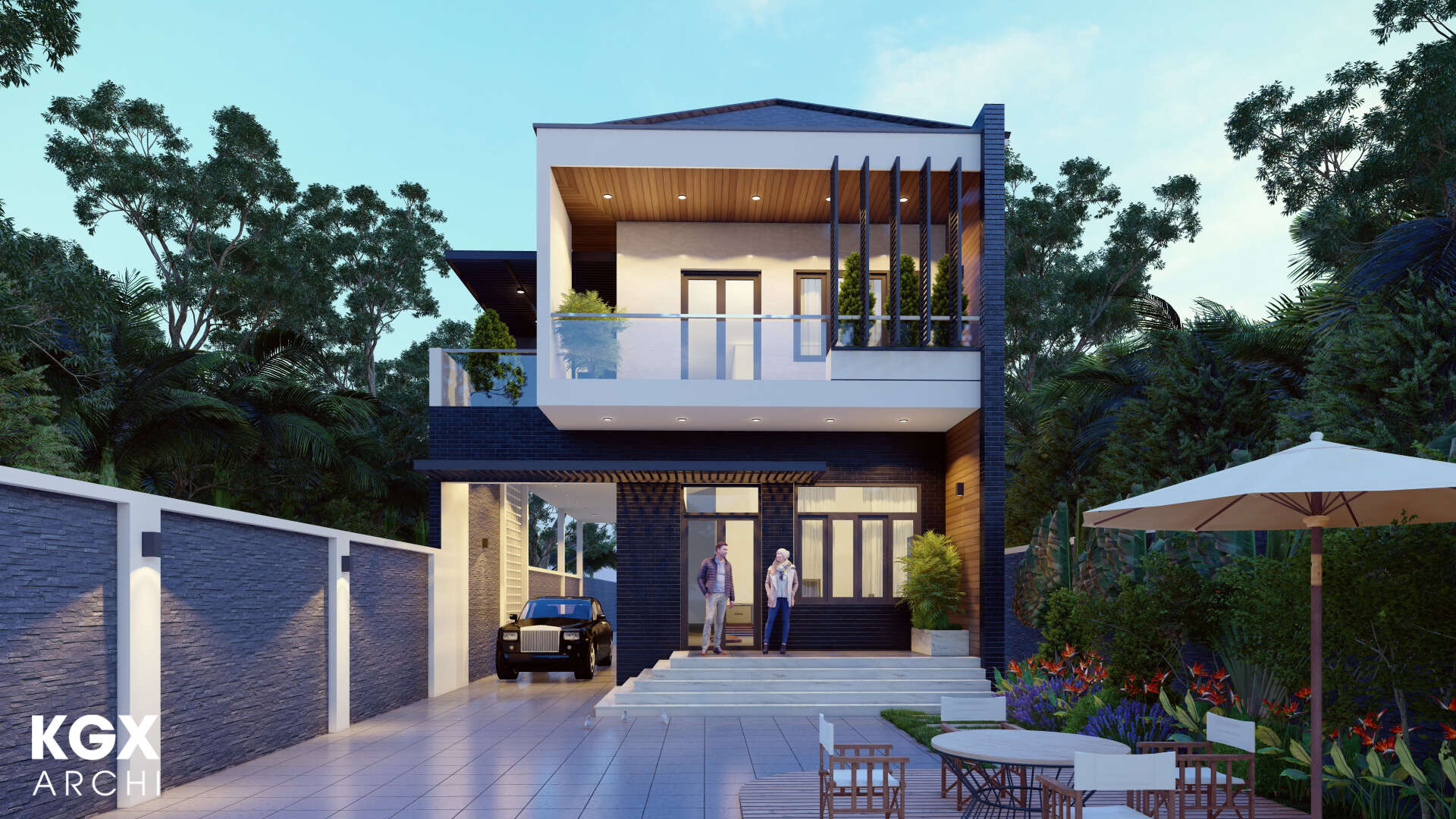 Biệt thự hiện đại nhà chị Yến