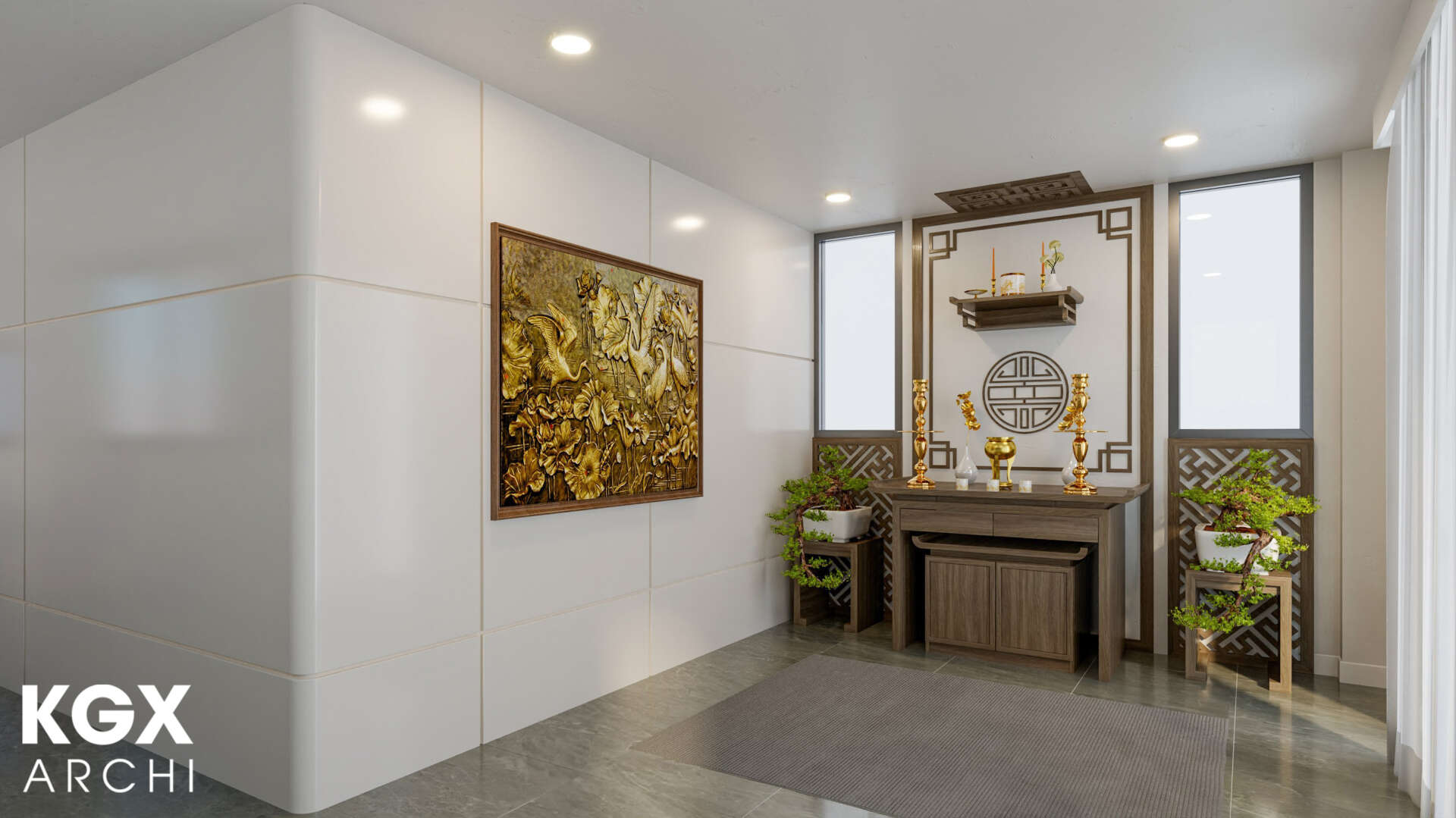 Nội thất nhà cô Khánh Thiện