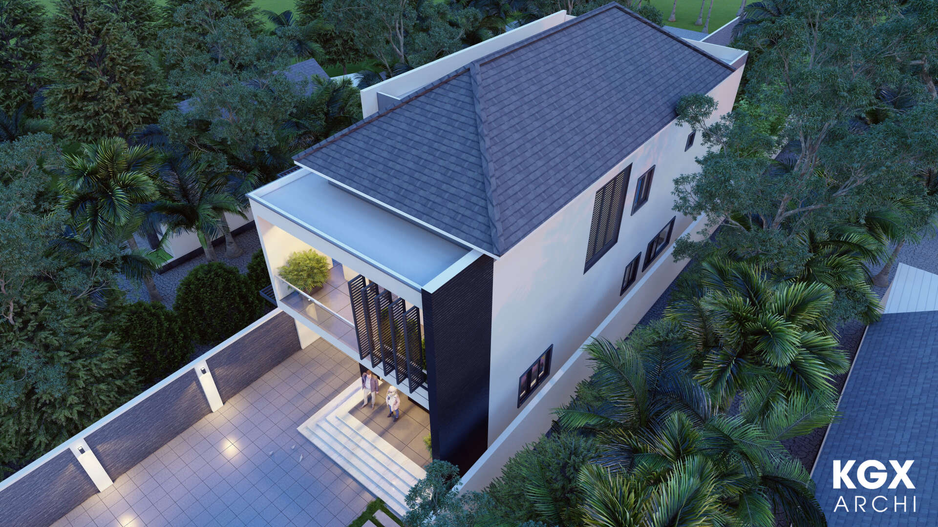 Biệt thự hiện đại nhà chị Yến