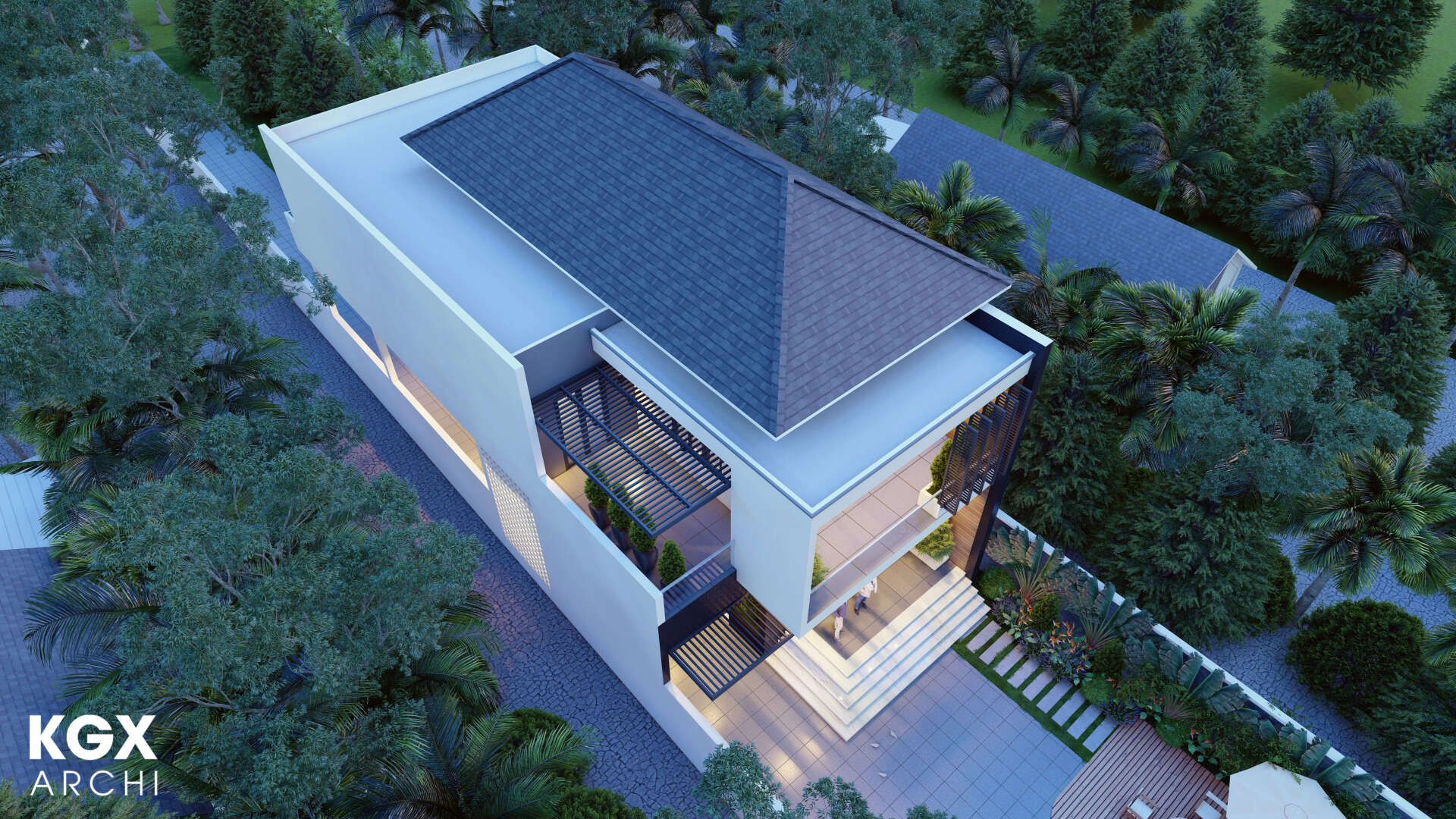 Biệt thự hiện đại nhà chị Yến