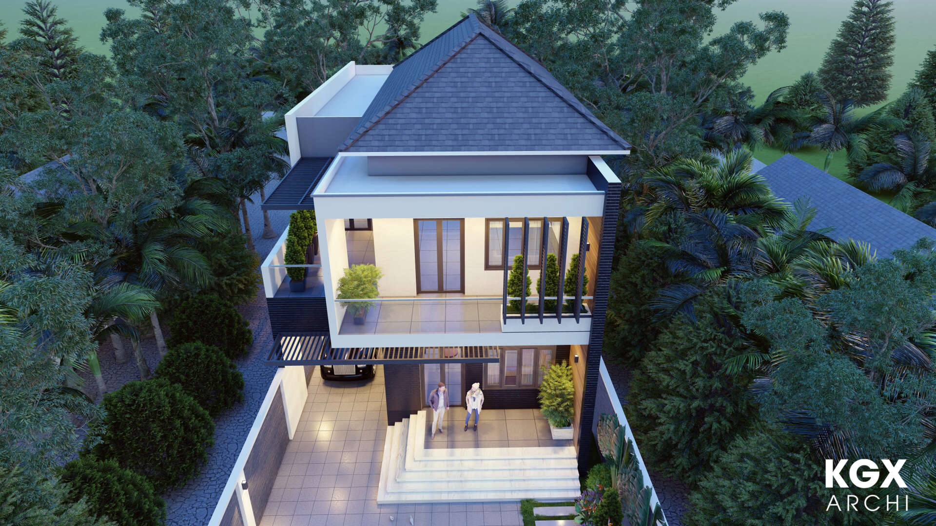 Biệt thự hiện đại nhà chị Yến