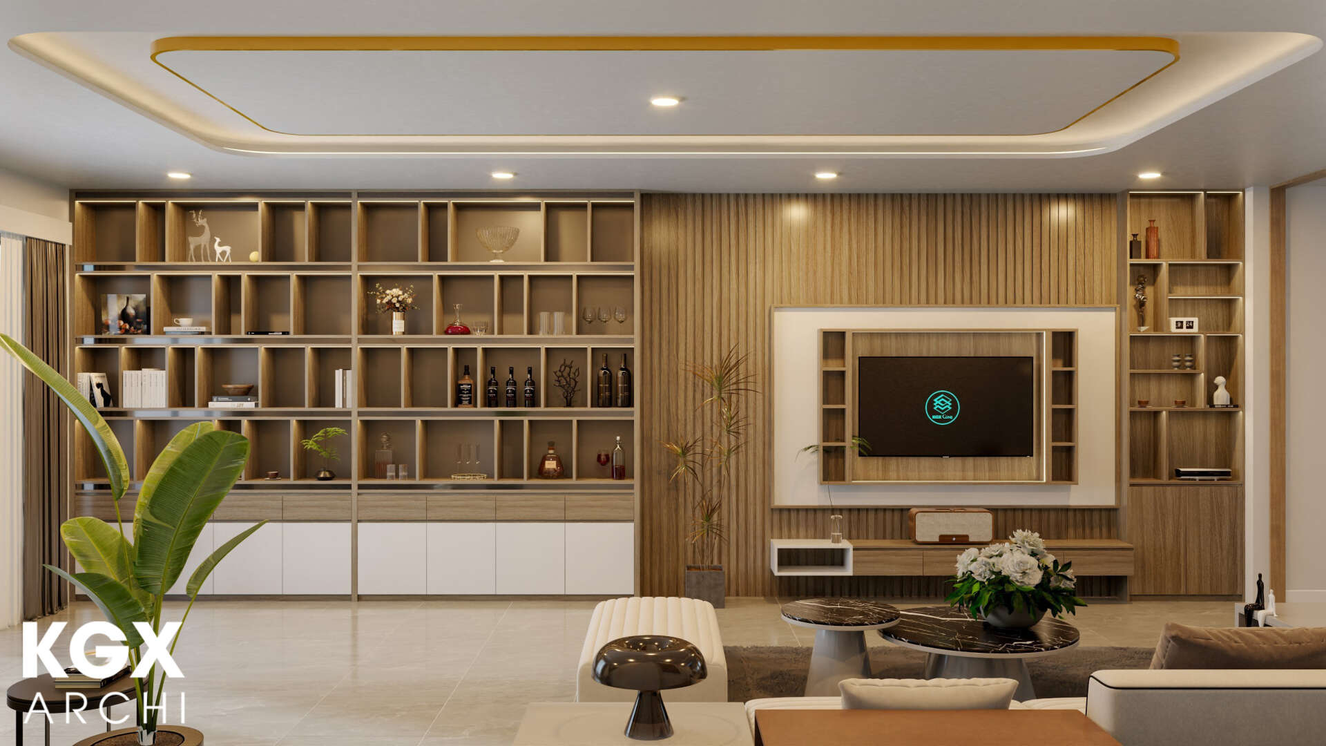 Nội thất nhà cô Khánh Thiện