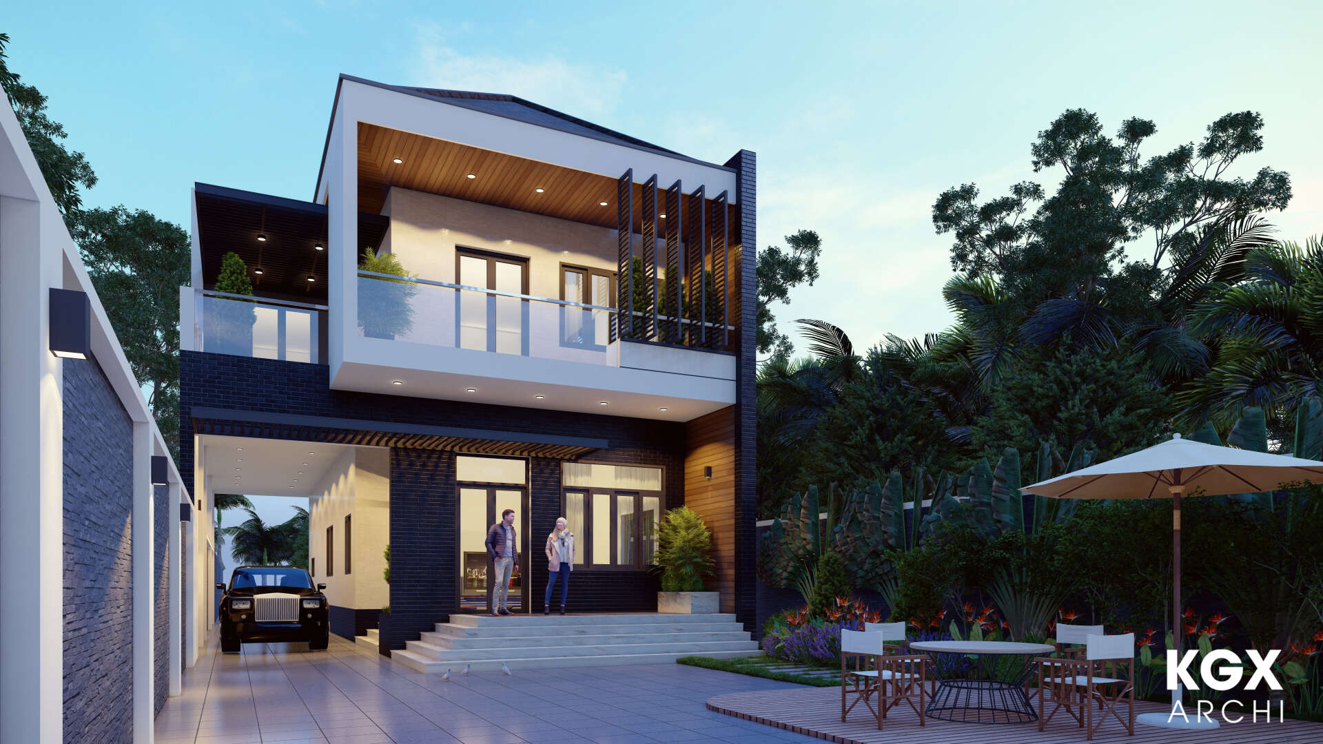 Biệt thự hiện đại nhà chị Yến