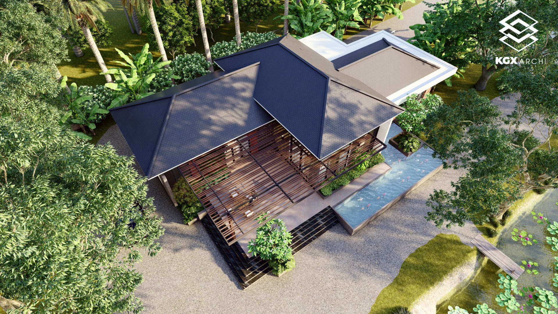 Biệt thự chị Thi