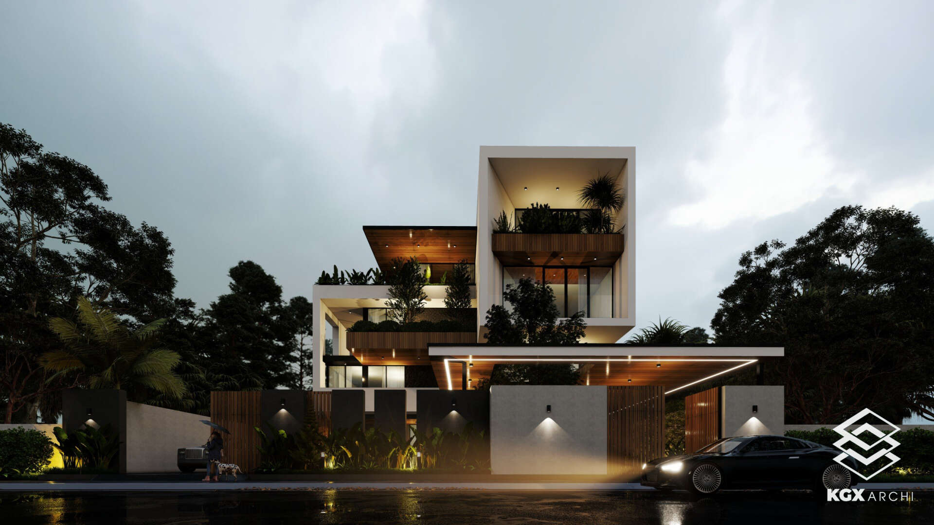 Biệt thự anh Hoàng