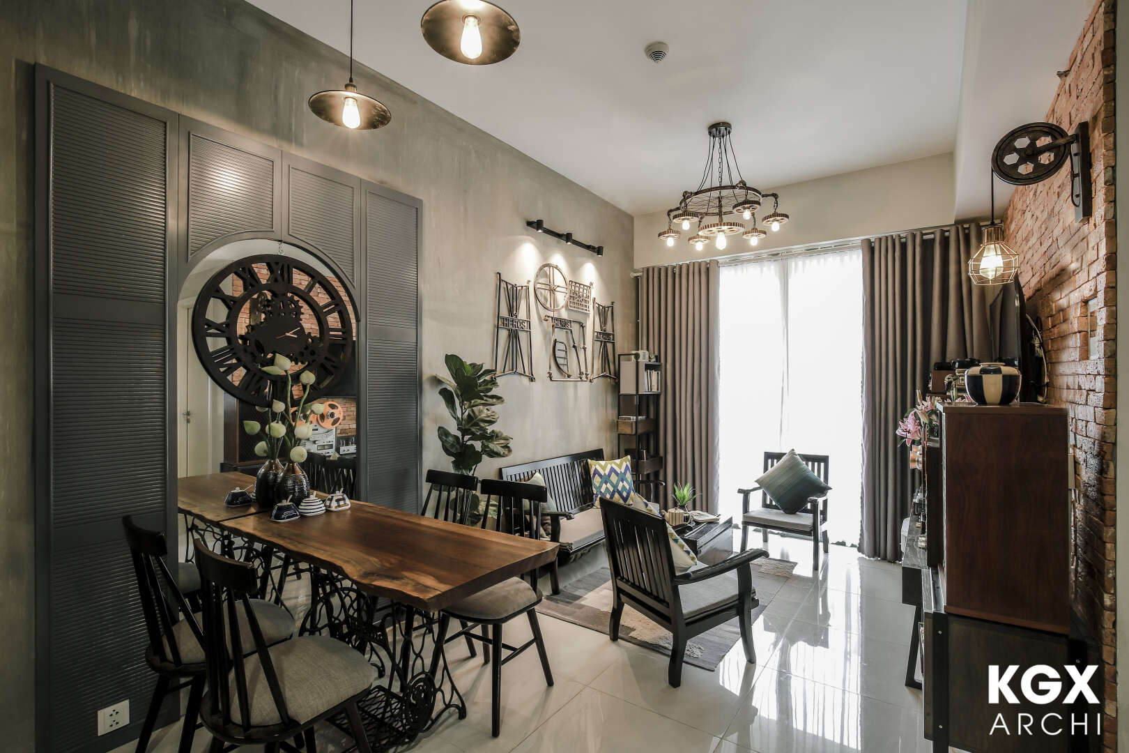 Nội thất nhà anh Tùng