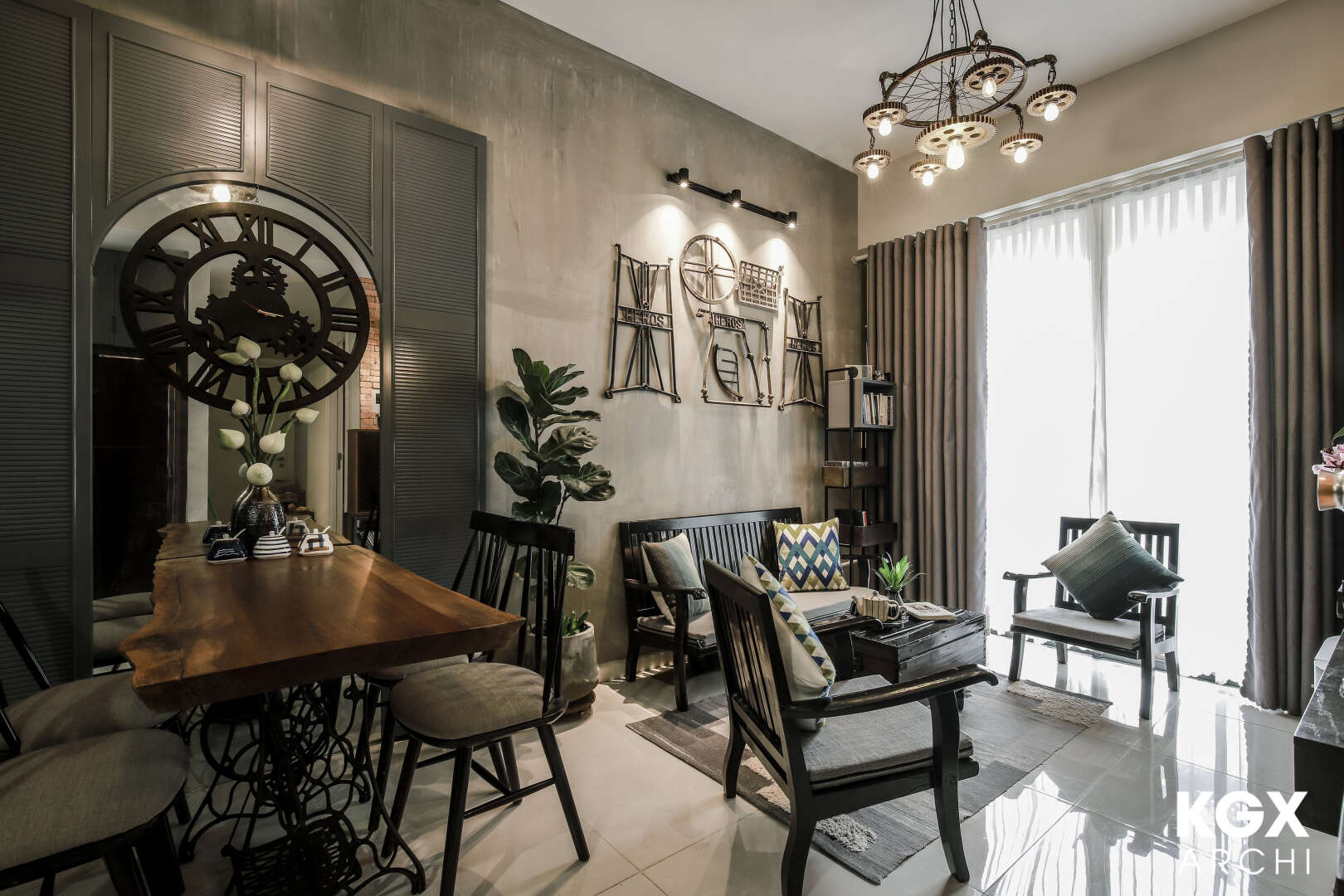 Nội thất nhà anh Tùng