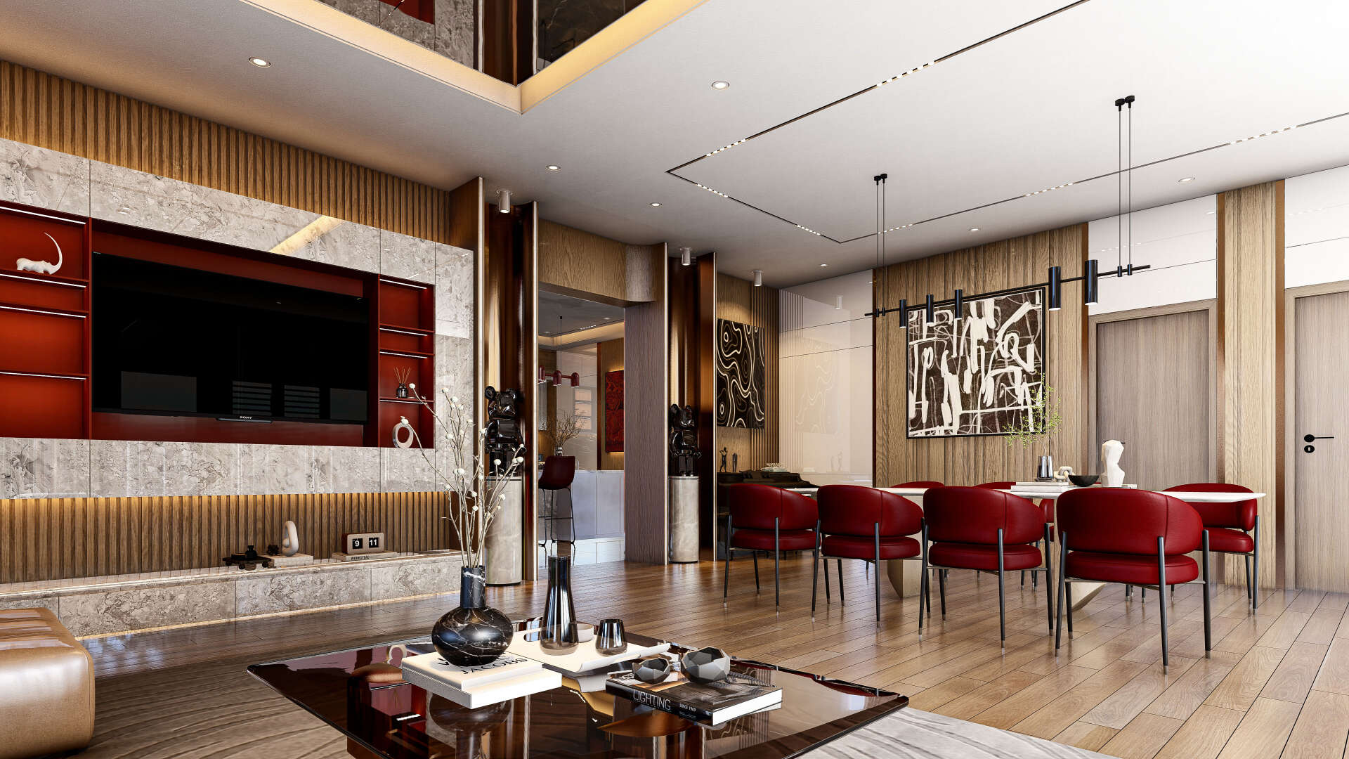 Nội thất nhà cô Thu