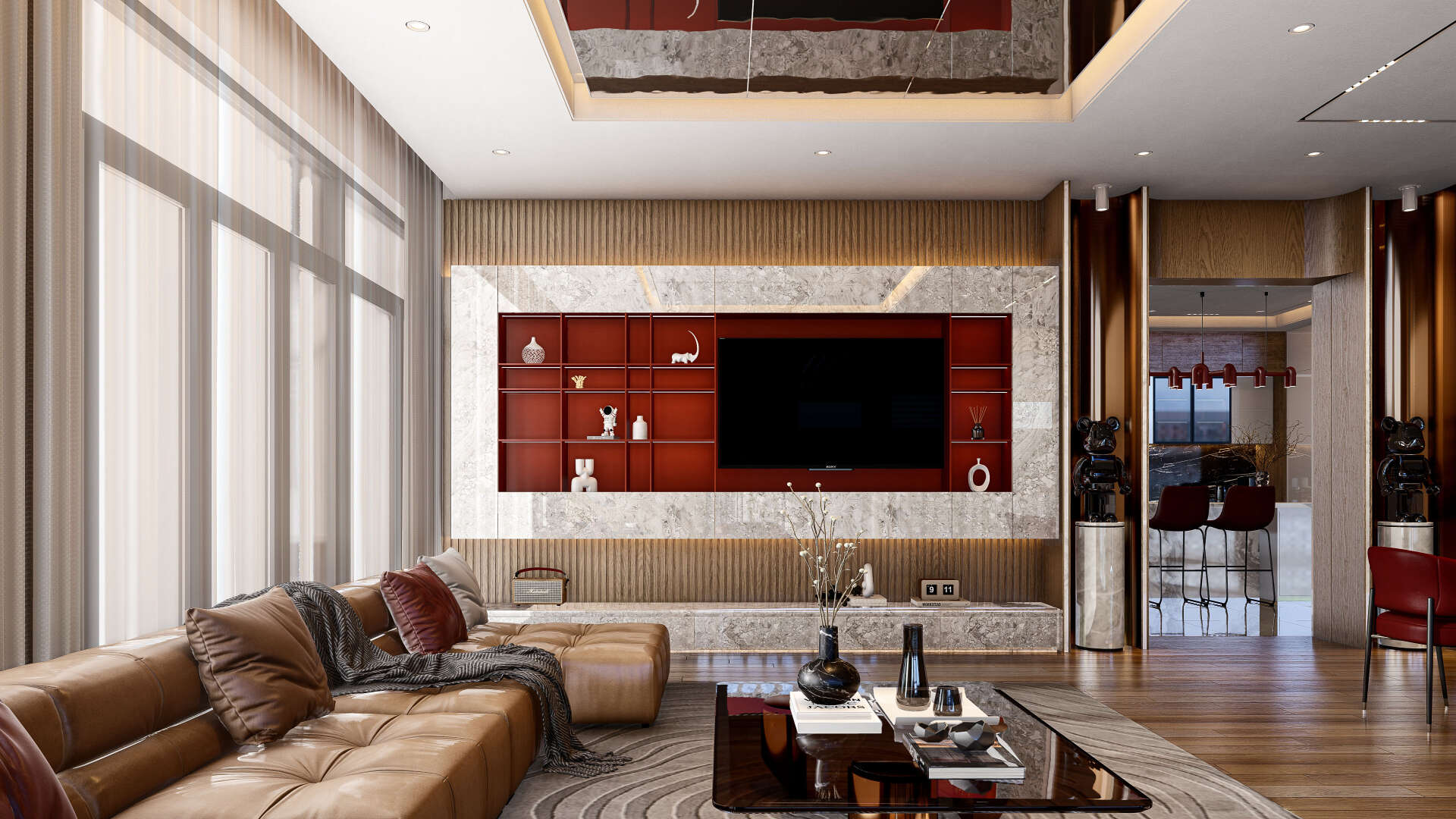 Nội thất nhà cô Thu