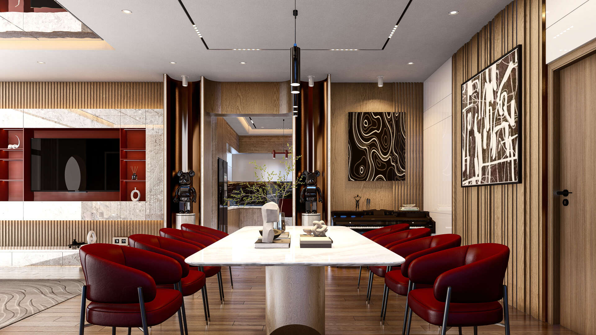 Nội thất nhà cô Thu